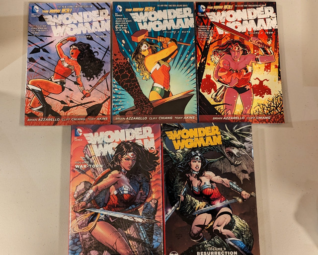 Wonder Woman TPB/HC 1,2,3,7,8 in Comics & Graphic Novels in City of Halifax