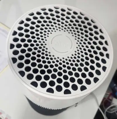 This Blueair Air Purifier, model Pure 411, is designed for spaces up to 190 sq ft and features a was...