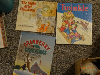 Three Christmas (Xmas) books, vintage,2 hardcover,1 soft.vintage