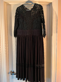 Brand New with Tags ….Black Lace Detailing Dress!!!!