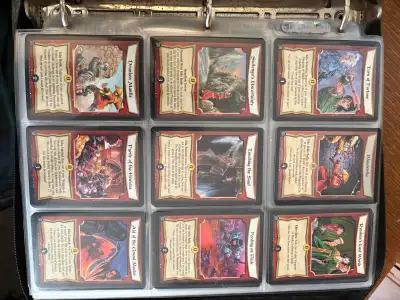 Legend of the Five Rings CCG. Roughly around 1000 cards including foils, rares, uncommon and common...