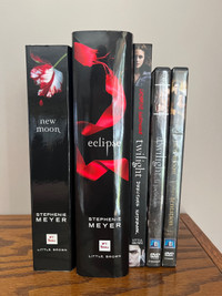 Twilight Books + DVDs