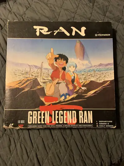 RARE Green Legend Ran Box Set LASERDISC LD Pioneer, View more