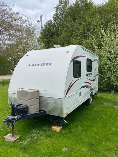 Coyote lite RV it’s more like house on the wheel. It’s 2011 year 163 model,18 foot and weight 1377 k...