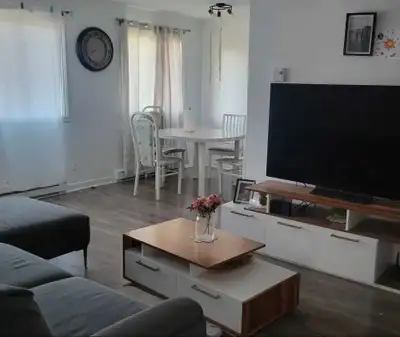 3 1/12 Appartement trois et demi meublé