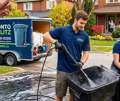Professional Trash & Recycling Bin Cleaning, View more
