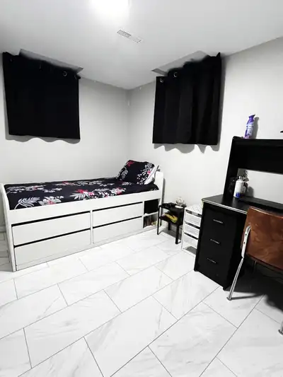 Available from June 1st **Female ** Room for rent in the basement with shared living, dining room, k...