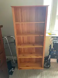 Pine book shelf