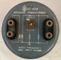 Hewlett Packard Model HP AC-60B Bridging Transformer