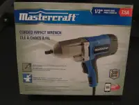 Mastercraft 7.5A Impact Wrench, 1/2-in
