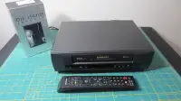 Samsung VCR with Remote Control and Movies
