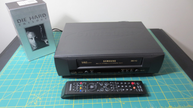 Samsung VCR with Remote Control and Movies in Video & TV Accessories in City of Halifax
