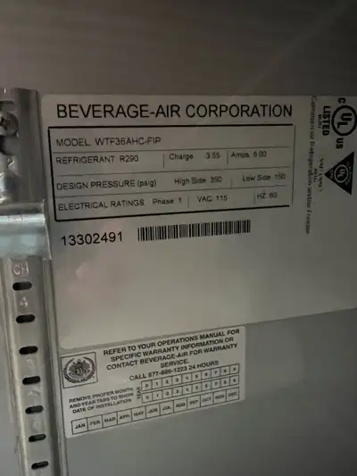 Title: Beverage-Air Commercial Freezer – Restaurant Grade Category: Appliances → Commercial Applianc...