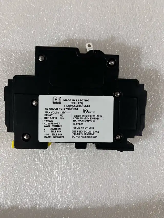 Midnite MNEPV 15A Circuit Breakers579210607036344321
