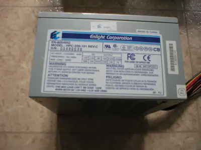 COMPUTER DESKTOP POWER SUPPLY ENLIGHT NEUF ORDINATEUR, View more