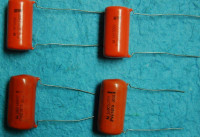 Vintage Orange Drop Capacitor