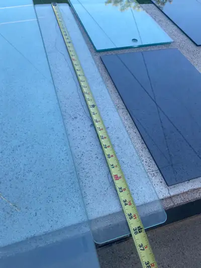 5 different sheets of glass, View more