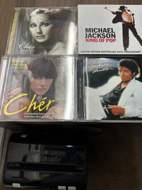 CD's for Sale! (Michael Jackson & Cher)