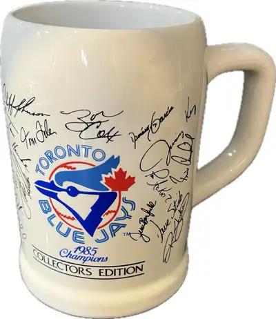 TORONTO BLUE JAYS 1985 Collectors Edition Large STEIN/Mug - NEW!, View more