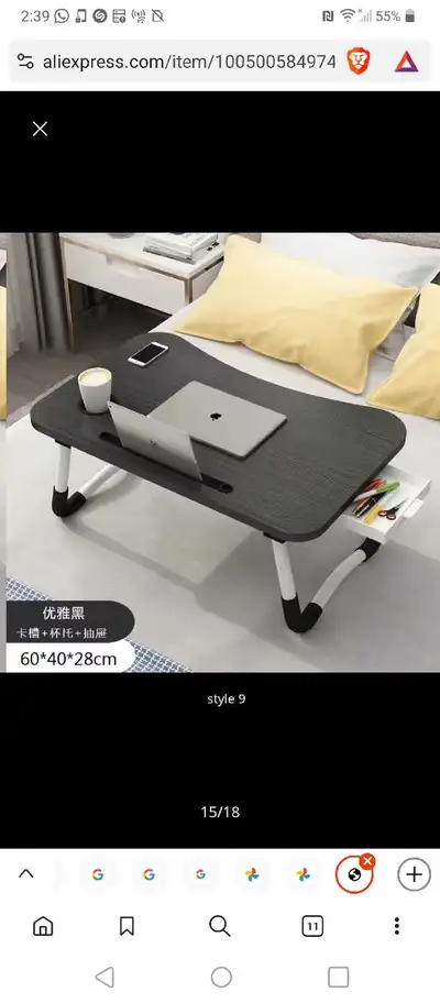Foldable Laptop Desk Brand New , View more