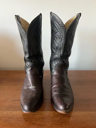 Classic Vintage Cowboy Boots - Men’s 11.5, View more