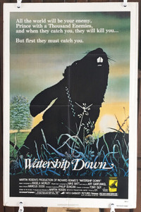 "Watership Down" (1978) Original Movie Poster