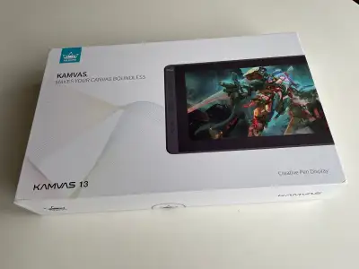Excellent condition Huion Kamvas 13 drawing display tablet Works flawlessly. Screen in excellent con...