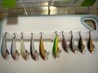 Rapala F7 & F5 Original Floating Balsa - 2 3/4"- 10pcs - Asstd, View more