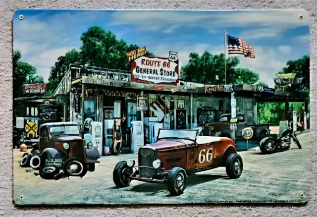 Route 66 Metal Signs  in Arts & Collectibles in Edmonton - Image 6