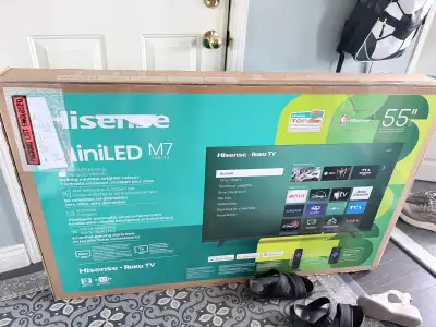 Hisense 55M75SR 55-inch MiniLED Roku TV, View more