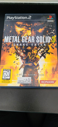Metal Gear Solid 3: Snake Eater PS2