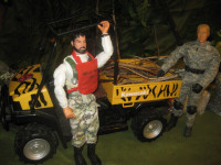 GI JOE 1/6 VEHICLE (which is between an HTV and a mini JEEP) and