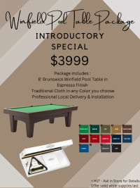 Pool Tables Shuffleboards & More At Family Recreation Store!