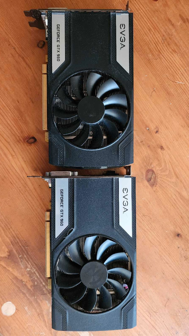 A PAIR of EVGA nVidia GTX960 graphics cards in System Components in Kitchener / Waterloo - Image 3