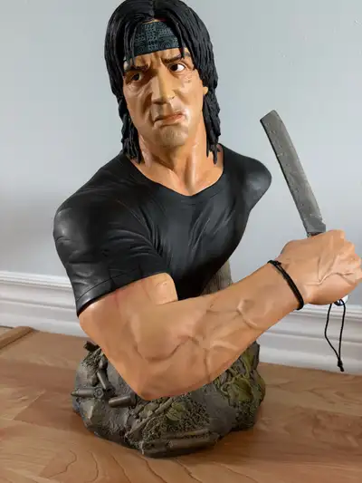 collection rocky et rambo stallone statue figurine , View more