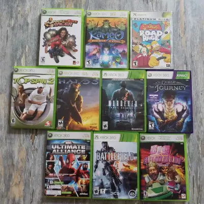 Microsoft Xbox and Xbox 360 Video Game Bundle, View more