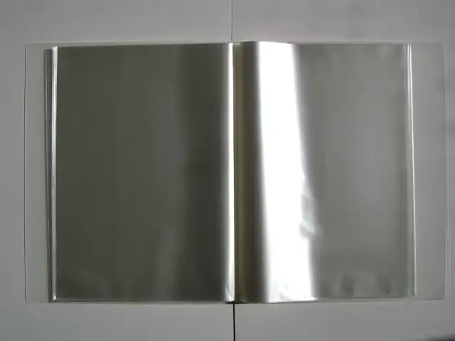 MUJI Japan Clear Plastic Sheet Binder 40 Sleeves - A4 Wide Paper in Storage & Organization in City of Toronto - Image 3