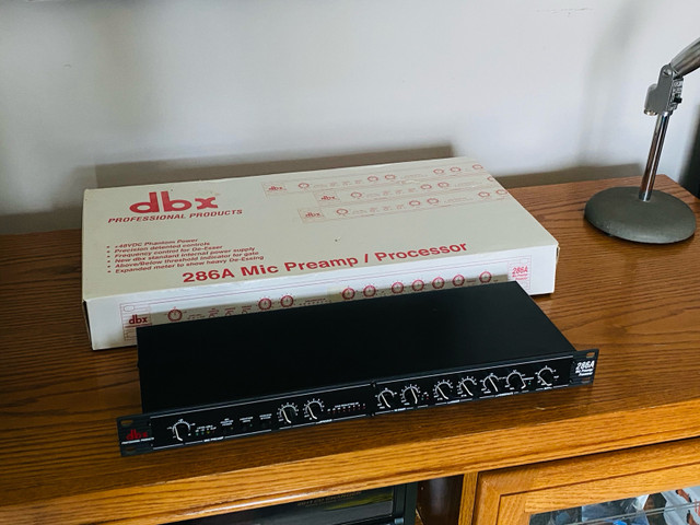 DBX 286A Microphone Preamp/Processor in Pro Audio & Recording Equipment in Winnipeg