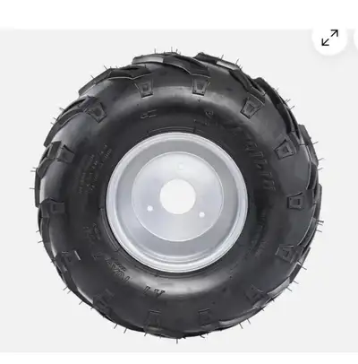 2 set Elevate your ATV or UTV's performance with this robust 3-bolt 7" go-kart tire, a perfect match...