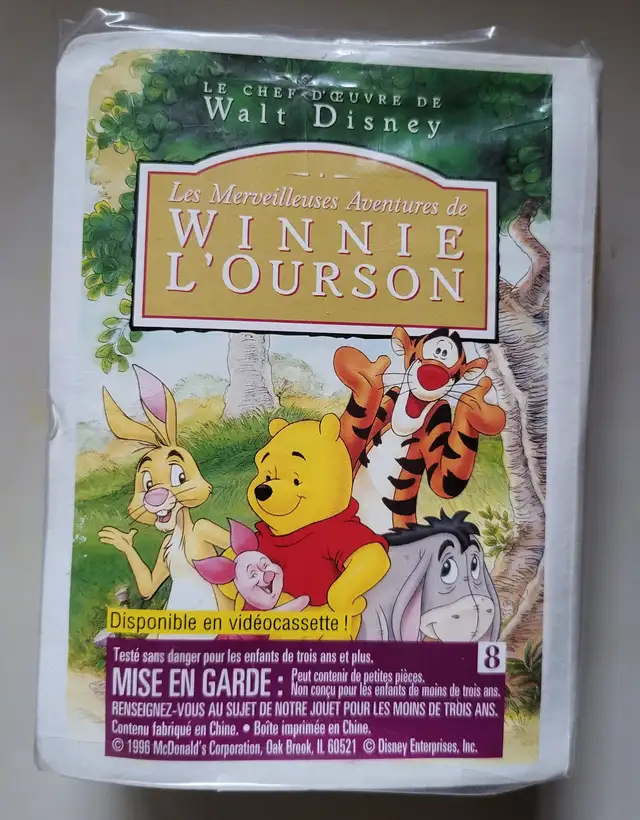 Vintage Macdonald's Walt Disney 1996 Winnie the Pooh Figurine in Arts & Collectibles in Oshawa / Durham Region - Image 4