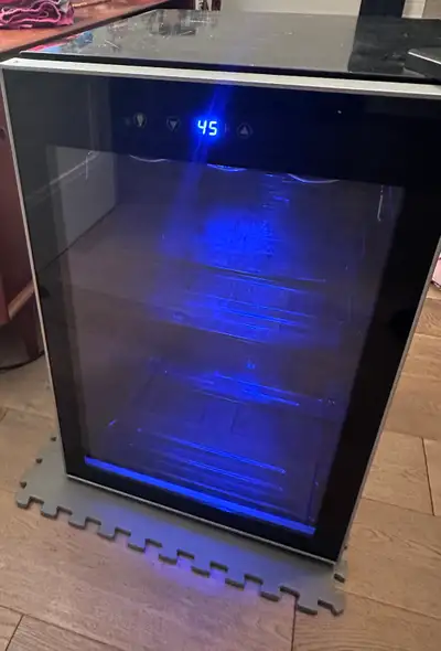 Freestanding beverage fridge, View more