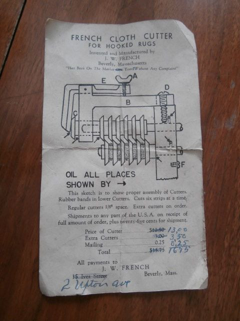 Rug Hooking Cutter-Vintage for Display Only in Hobbies & Crafts in Bridgewater - Image 4