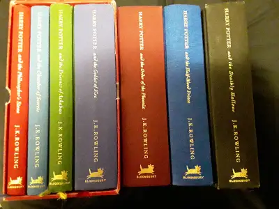 1st Edition/1st Print Harry Potter Bloomsbury Deluxe Set UK, View more