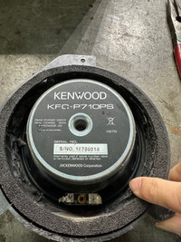 Kenwood door speakers 
