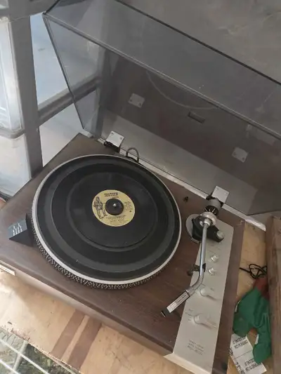 antique record player., View more