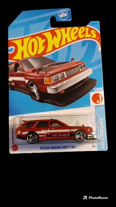 2023 Hot Wheels red NISSAN MAXIMA DRIFT CAR #47, J-IMPORTS #4/10. Please see photos for condition. N...