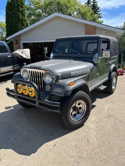 1985 Jeep CJ7, excellent condition. Was totally rebuilt from the ground up about 10 years ago. 4.2 L...