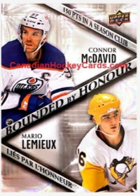 BH-3 Connor McDavid and Mario Lemieux card for Sale.