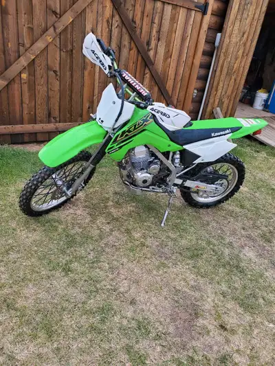 Selling my 2022 klx 140rl four stroke, with close to 60 hours on it. Gently used, runs and drives re...