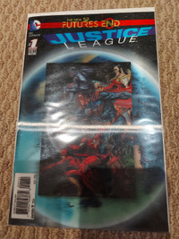 JUSTICE LEAGUE The New 52 Futures End #1 VARIANT 3-D Cover NM